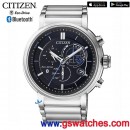 已完售,CITIZEN BZ1001-86E(公司貨,保固2年):::Eco-Drive光動能+藍牙,W770,IOS,Android,萬年曆,雙時間,鬧鈴,計時碼錶,BZ100186E