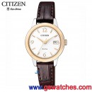 CITIZEN EW2234-12A(公司貨,保固2年):::日本製,Eco-Drive光動能,對錶系列(LADY'S),時尚女錶,藍寶石鏡面,日期顯示,免運費,刷卡或3期零利率,EW223412A