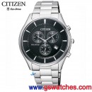 CITIZEN AT2360-59E(公司貨,保固2年):::日本製,Eco-Drive光動能計時碼錶,藍寶石,日期顯示,刷卡不加價或3期零利率,AT236059E