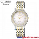 CITIZEN EX1484-81A(公司貨,保固2年):::Eco-Drive光動能時尚女錶,限量款,60顆水晶,藍寶石鏡面,刷卡或3期零利率,EX148481A