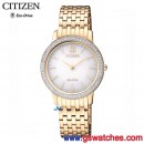 客訂商品,CITIZEN EX1483-84A(公司貨,保固2年):::Eco-Drive光動能時尚女錶,限量款,60顆水晶,藍寶石鏡面,刷卡或3期零利率,EX148384A