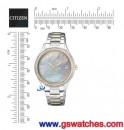CITIZEN EO1184-81D(公司貨,保固2年):::Eco-Drive光動能時尚女錶,母親節推薦款,48顆水晶,白蝶貝面板,日期顯示,刷卡或3期零利率,EO118481D