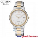 客訂商品,CITIZEN FE6094-84A(公司貨,保固2年):::Eco-Drive光動能時尚女錶,日期顯示,刷卡或3期零利率,FE609484A