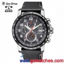 CITIZEN AT8124-08H(公司貨,保固2年):::Eco-Drive光動能 全球電波時計,H800,萬年曆,碼錶,日期星期,20氣壓防水,藍寶石,刷卡或3期零利率,AT812408H