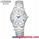 CITIZEN EM0400-51B(公司貨,保固2年):::日本製,Eco-Drive光動能,對錶系列(LADY'S),時尚女錶,藍寶石,5氣壓防水,刷卡或3期零利率,EM040051B