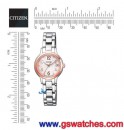 CITIZEN KH4-939-91(公司貨,保固1年):::Wicca少女系列,SOLAR-TECH,太陽能,淑女錶,日期,廣告款,免運費,刷卡或3期零利率,KH493991