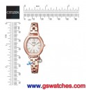 已完售,CITIZEN KP2-566-91(公司貨,保固1年):::Wicca少女系列,SOLAR-TECH,太陽能,淑女錶,水晶吊飾,廣告款,免運費,刷卡或3期零利率,KP256691