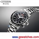 已完售,CITIZEN CA0641-83E(公司貨,保固2年):::Eco-Drive光動能時尚男錶,計時碼錶,日期顯示,24小時制顯示,B612,CA064183E