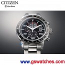 已完售,CITIZEN CA0641-83E(公司貨,保固2年):::Eco-Drive光動能時尚男錶,計時碼錶,日期顯示,24小時制顯示,B612,CA064183E