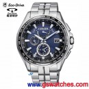 已完售,CITIZEN AT9090-53L(公司貨,保固2年):日本製,光動能全球電波時計,H820,萬年曆,鈦金屬,DLC,藍寶石,日期星期,鬧鈴,AT909053L