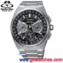 客訂商品,CITIZEN CC9009-81E(公司貨,保固2年):::光動能GPS衛星對時,鈦金屬,碼錶,鬧鈴,萬年曆,兩地時間,限量款,防磁,藍寶石,DLC,刷卡或3期,CC900981E