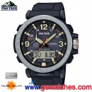 CASIO PRG-600-1DR(公司貨,保固1年):::PRO TREK太陽能專業登山錶,指針數字雙顯,溫度,高度,氣壓,方位,免運費,刷卡或3期零利率,PRG600