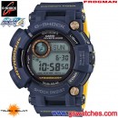 已完售,CASIO GWF-D1000NV-2DR(公司貨,保固1年):太陽能電波時計G-SHOCK<6局電波接收>,MASTER OF G,FROGMAN,水深,方位,溫度,GWFD1000NV