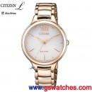 客訂商品,CITIZEN EM0553-85A(公司貨,保固2年):::CITIZEN L光動能系列,藍寶石鏡面,廣告款,免運費,刷卡或3期零利率,EM055385A