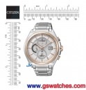 已完售,CITIZEN CA0356-55A(公司貨,保固2年):::日本製Eco-Drive光動能計時碼表[超級鈦(鈦金屬+離子電鍍)],藍寶石鏡面