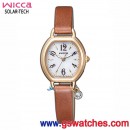 客訂商品,CITIZEN KP2-523-10(公司貨,保固1年):::Wicca少女系列,SOLAR-TECH,太陽能,淑女錶,水晶吊飾,免運費,刷卡或3期零利率,KP252310