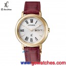 已完售,CITIZEN EW2423-10A(公司貨,保固2年):::xC 光動能系列,藍寶石鏡面,星期日期顯示,Hebe代言,聖誕節推薦,EW242310A