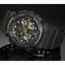 CASIO GA-100GBX-1A9DR(公司貨,保固1年):::G-SHOCK Standard,指針+數字雙顯,刷卡或3期零利率,GA100GBX
