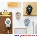 客訂商品,CASIO BA-110GA-7A1DR(公司貨,保固1年):::Baby-G,指針+數字雙顯,潮流白,刷卡或3期零利率,BA110GA