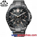 CITIZEN CC9017-59G(公司貨,保固2年):::Satellite光動能GPS衛星對時,鈦金屬,碼錶,鬧鈴,萬年曆,兩地時間,廣告款,防磁,藍寶石,DLC,刷卡或3期,CC901759G