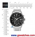 已完售,CITIZEN AT8154-82E(公司貨,保固2年):::Eco-Drive光動能,鈦金屬,全球電波時計,H800,萬年曆,日期星期,碼表計時,藍寶石,AT815482E