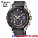 已完售,CITIZEN AT8158-14H(公司貨,保固2年):::Eco-Drive光動能,鈦金屬,全球電波時計,H800,萬年曆,日期星期,碼表計時,藍寶石,AT815814H