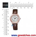 已完售,CITIZEN EC1144-18C(公司貨,保固2年):::xC Eco-Drive光動能全球電波時計,萬年曆,鈦金屬,藍寶石,櫻花粉紅,美國,歐洲,日本2局,中國,hebe代言