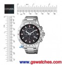 CITIZEN AT2420-83E(公司貨,保固2年):::Eco-Drive光動能,時尚男錶,計時碼錶,藍寶石,日期顯示,刷卡不加價或3期零利率,AT242083E