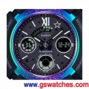 缺貨,CASIO LOV-17B-1ADR(公司貨,保固1年):::BABY-G × G-SHOCK Pair Model,天使與惡魔,聖誕對錶,AW-591,BGA-150,刷卡或3期