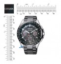 CITIZEN CC9015-62E(公司貨,保固2年):::光動能GPS衛星對時,鈦金屬,碼錶,鬧鈴,萬年曆,兩地時間,附贈鱷魚皮錶帶,防磁,藍寶石,DLC,,刷卡或3期,CC901562E