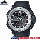 已完售,CASIO PRG-280-1DR(公司貨,保固1年):::雙顯PRO TREK專業登山錶,可旋轉錶圈,橡膠錶帶,200防水,免運費,刷卡不加價或3期零利率,PRG280
