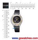 缺貨,CITIZEN EW5524-16E(公司貨,保固2年):::CITIZEN L光動能系列,B036,球面藍寶石玻璃鏡面,5顆天然鑽,白蝶貝面板,刷卡或3期,EW552416E