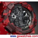 已完售,CASIO GA-100CM-4ADR(公司貨,保固1年):::G-SHOCK Standard,指針+數字雙顯,迷彩系列,GA100CM