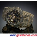 客訂商品,CASIO GA-100CM-5ADR(公司貨,保固1年):::G-SHOCK Standard,指針+數字雙顯,迷彩系列,刷卡不加價或3期零利率,GA100CM