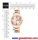 已完售,CITIZEN EW2423-52W(公司貨,保固2年):::日本製,xC 光動能,藍寶石鏡面,星期日期顯示,Hebe代言,EW242352W