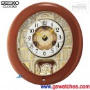 已完售,SEIKO QXM360B(公司貨,保固1年)音樂饗宴:::SEIKO Hi-Fi音樂掛鐘(18首音樂),木質外殼,免運費,刷卡不加價,QXM-360B