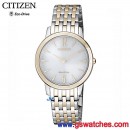 CITIZEN EX1496-82A(公司貨,保固2年):::Eco-Drive,光動能,時尚女錶,5氣壓防水,藍寶石鏡面,刷卡或3期零利率,EX149682A