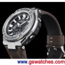 已完售,CASIO GST-S130L-1ADR(公司貨,保固1年):::太陽能,G-SHOCK G-STELL,指針+數字雙顯系列,刷卡或3期零利率,GSTS130