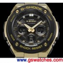 已完售,CASIO GST-S300G-1A9DR(公司貨,保固1年):::太陽能,G-SHOCK,指針+數字雙顯,G-STEEL,刷卡不加價或3期零利率,GSTS300G