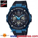 已完售,CASIO GST-S300G-1A2DR(公司貨,保固1年):::太陽能,G-SHOCK,指針+數字雙顯,G-STEEL,GSTS300G