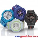客訂商品,CASIO BGA-240L-2A2DR(公司貨,保固1年):::Baby-G,慢跑系列,指針+數字雙顯,刷卡不加價或3期零利率,BGA240L