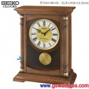 已完售,SEIKO QXQ034B(公司貨,保固1年):::SEIKO 雙重鐘聲座鐘(西敏寺/英國鐘鈴),擺錘,免運費,刷卡不加價,QXQ-034B