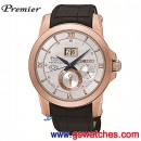 客訂商品,SEIKO SNP138J1(公司貨,保固2年):::日本製,PREMIER,7D48機芯,人動電能,萬年曆,藍寶石,日期,刷卡或3期零利率,7D48-0AR0P