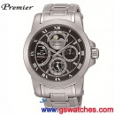客訂商品,SEIKO SRX013J1(公司貨,保固2年):::日本製,PREMIER,5D88機芯,人動電能,月相腕錶,藍寶石,日期,星期,動力儲存,刷卡或3期零利率,5D88-0AG0D