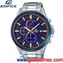 客訂商品,CASIO EFV-520DB-2AVUDF(公司貨,保固1年):::EDIFICE,計時碼錶,日期,刷卡或3期零利率,EFV520DB