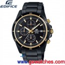 已完售,CASIO EFR-526BK-1A9VUDF(公司貨,保固1年):::EDIFICE,計時碼錶,日期,EFR526BK