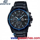 客訂商品,CASIO EFR-526BK-1A2VUDF(公司貨,保固1年):::EDIFICE,計時碼錶,日期,刷卡或3期零利率,EFR526BK