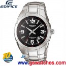 客訂商品,CASIO EF-125D-1AVDF(公司貨,保固1年):::EDIFICE,10年電力,日期,刷卡或3期零利率,EF125D