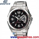 客訂商品,CASIO EF-129D-1AVDF(公司貨,保固1年):::EDIFICE,日期與星期,防水100米,刷卡或3期零利率,EF129D