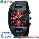 WIRED AF8M55X(公司貨,保固1年):::WIRED X. Love真愛無限七夕情人節錶(限量款),免運費,刷卡不加價或3期零利率,7T92-X143R